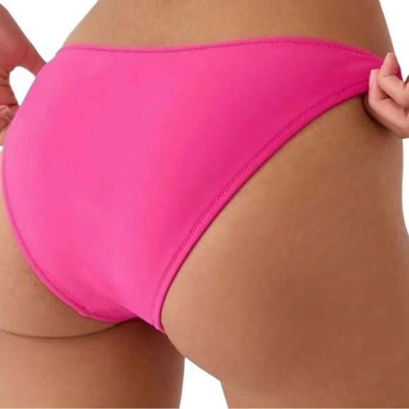 🌻NEW w.tags J. Crew Pink Fushia Heritage 1989 high-leg bikini bottoms - Picture 5 of 9